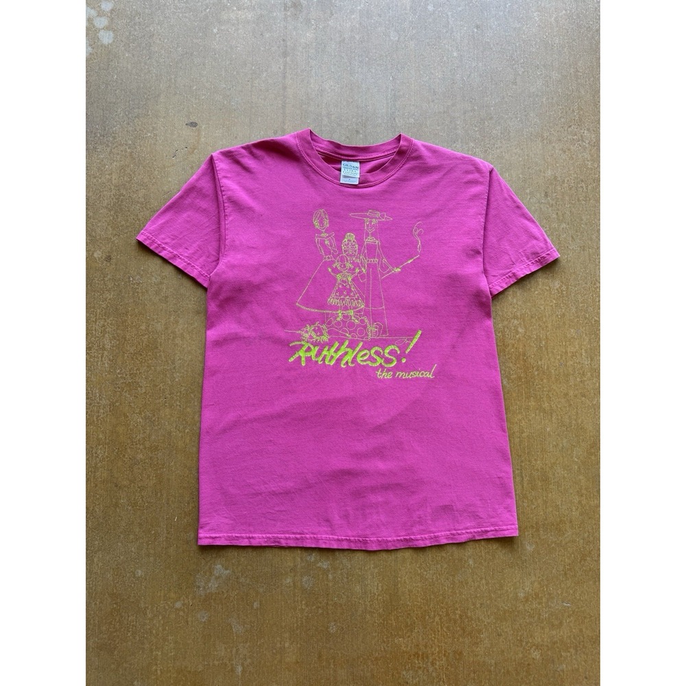 VTG 2005 Ruthless The Musical Play Pink Smoke by Joel Paley Y2K T-Shirt (M)